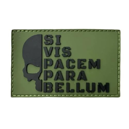 Pacem and Bellum Skull Patch - Lustige Meme Patches, Military Tactical Moral Patch mit Klettverschluss Patches für Rucksäcke, Militäruniformen, Jeans, Jacken, Westen, Hüte & mehr Pacem and Bellum Skull Patch - Lustige Meme Patches, Military Tactical Moral Patch mit Klettverschluss Patches für Rucksäcke, Militäruniformen, Jeans, Jacken, Westen, Hüte & mehr von Viusneun