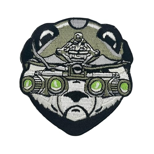 Patch Klett Panda Fernglas Taktische Patch, Aufnäher mit Klettverschluss Airsoft Patch für Klettbänder Jacke Rucksäcke Taktische Kleidung Taschen Abzeichen Patch Klett Panda Fernglas Taktische Patch, Aufnäher mit Klettverschluss Airsoft Patch für Klettbänder Jacke Rucksäcke Taktische Kleidung Taschen Abzeichen von Viusneun