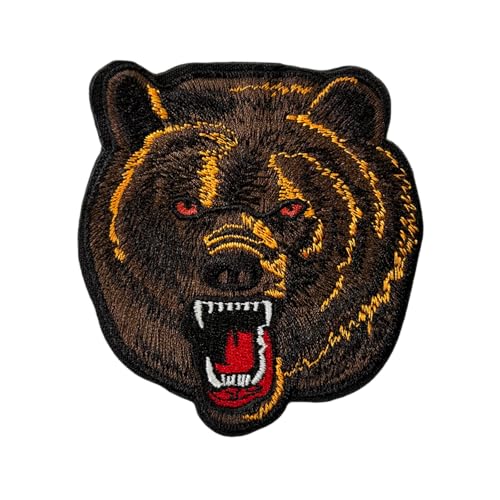 Patches Klett, Braun Bär Patch Aufnäher Stickerei Tactical Morale Hook Loop Patches for DIY Taktische Kleidung Rucksack Gear Hat Backpack Jackets Patches Klett, Braun Bär Patch Aufnäher Stickerei Tactical Morale Hook Loop Patches for DIY Taktische Kleidung Rucksack Gear Hat Backpack Jackets von Viusneun