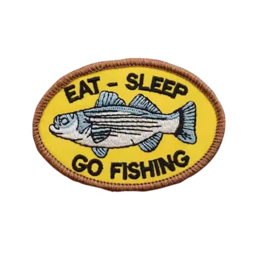 Patches Klett, Lustig Fischen Fishing Taktisch Moral Hook Loop Patch Aufnäher für DIY Kleidung Rucksack Uniform Weste Draussen Biker Dekorationen Patches Klett, Lustig Fischen Fishing Taktisch Moral Hook Loop Patch Aufnäher für DIY Kleidung Rucksack Uniform Weste Draussen Biker Dekorationen von Viusneun