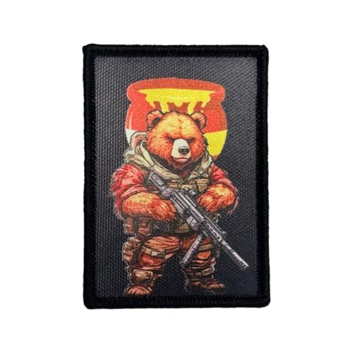 Patches Klett, Lustig Taktischer Bären-Zuckerdose Moral Militär Abzeichen Hook Loop Patches Für Hüte, Rucksäcke, Jeans, Jacken Patches Klett, Lustig Taktischer Bären-Zuckerdose Moral Militär Abzeichen Hook Loop Patches Für Hüte, Rucksäcke, Jeans, Jacken von Viusneun