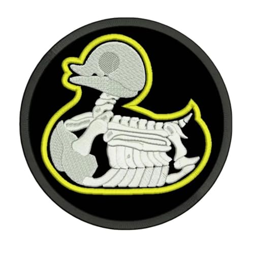 Patches Klett Gelbe Ente Schädel Patch Klett Klettbänder Stickerei Militär Moral Aufkleber für Kleidung Taschen Rucksäcke Uniform Weste Patches Klett Gelbe Ente Schädel Patch Klett Klettbänder Stickerei Militär Moral Aufkleber für Kleidung Taschen Rucksäcke Uniform Weste von Viusneun