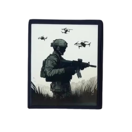 Viusneun Militär Patches Soldat Drohne 1 pc Klett Patches für Taktische Kleidung Rucksack Baseballkappe Uniform Weste von Viusneun