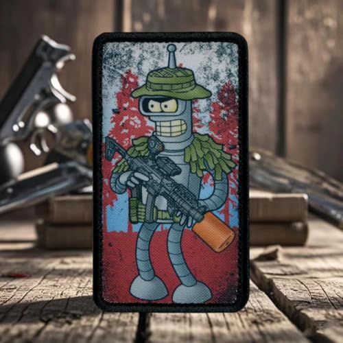 Robot Soldier Moral Patch - Taktisches Patch Kampfarmband Emblem für Militärausrüstung, Rucksäcke, Operator Baseball Caps, Plattenträger & Westen - Morale Patches Robot Soldier Moral Patch - Taktisches Patch Kampfarmband Emblem für Militärausrüstung, Rucksäcke, Operator Baseball Caps, Plattenträger & Westen - Morale Patches von Viusneun