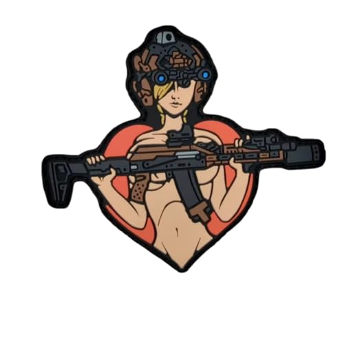 Sexy Girl PVC Patch - Lustige Meme Patches, Militär Taktische Moral Patch mit Klettverschluss Patches für Rucksäcke, Militäruniformen, Jeans, Jacken, Westen, Hüte & mehr Sexy Girl PVC Patch - Lustige Meme Patches, Militär Taktische Moral Patch mit Klettverschluss Patches für Rucksäcke, Militäruniformen, Jeans, Jacken, Westen, Hüte & mehr von Viusneun
