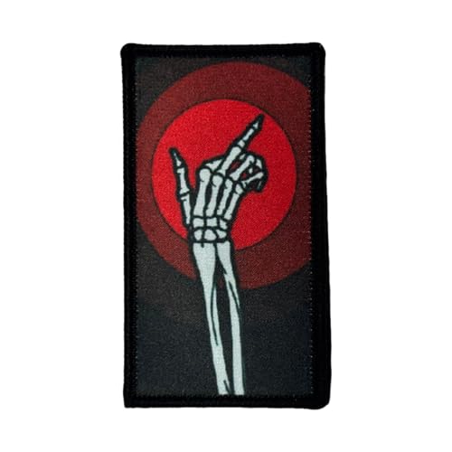 Skelett-Hände Klett Patches, MilitäR Moral Taktische Hook Patches Aufnäher Für Rucksäcke Aufkleber Abzeichen Klettbänder Skelett-Hände Klett Patches, MilitäR Moral Taktische Hook Patches Aufnäher Für Rucksäcke Aufkleber Abzeichen Klettbänder von Viusneun