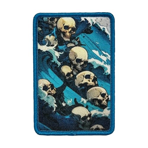 Skelett-Welle MilitäR Patches Taktische Moral Drucken Hook and Loop Applique for DIY Kleidung Rucksäcke Gear Hat Backpack Jackets Skelett-Welle MilitäR Patches Taktische Moral Drucken Hook and Loop Applique for DIY Kleidung Rucksäcke Gear Hat Backpack Jackets von Viusneun