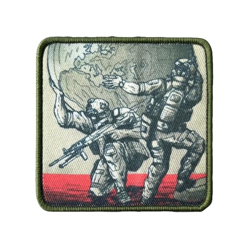Soldier Corps bedruckte Aufnäher, Militärmoral-Patch, Klettverschluss, Abzeichen zum Aufnähen für Kleidung, Kleid, Hut, Rucksäcke Soldier Corps bedruckte Aufnäher, Militärmoral-Patch, Klettverschluss, Abzeichen zum Aufnähen für Kleidung, Kleid, Hut, Rucksäcke von Viusneun