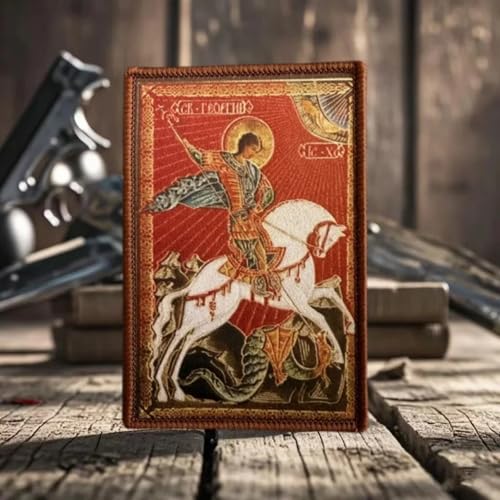 St. George The Victor on Horseback Morale Patch – Bedruckter taktischer Patch für Militärausrüstung, Rucksäcke, Operator-Baseballmützen, Plattenträger und Westen – Moral-Patches St. George The Victor on Horseback Morale Patch – Bedruckter taktischer Patch für Militärausrüstung, Rucksäcke, Operator-Baseballmützen, Plattenträger und Westen – Moral-Patches von Viusneun