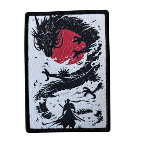 Taktische Long Samurai Patches Klett, Militär Hook Loop Patch Klettverschluss Morale Aufnäher Für DIY Kleidung Rucksack Baseballkappe Weste Taktische Long Samurai Patches Klett, Militär Hook Loop Patch Klettverschluss Morale Aufnäher Für DIY Kleidung Rucksack Baseballkappe Weste von Viusneun