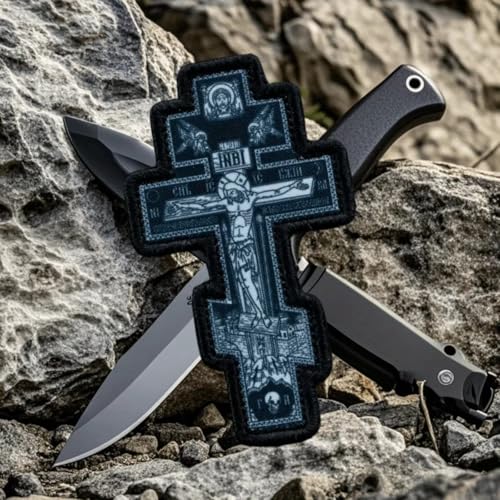 The Cross of Christ Morale Patch - Taktischer Patch für Militärausrüstung, Rucksäcke, Operator Baseball Caps, Plattenträger & Westen - Morale Patches The Cross of Christ Morale Patch - Taktischer Patch für Militärausrüstung, Rucksäcke, Operator Baseball Caps, Plattenträger & Westen - Morale Patches von Viusneun