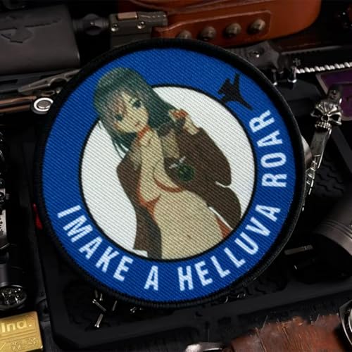Waifu Girl Morale Patch - Taktischer Patch Airsoft für Militärausrüstung, Rucksäcke, Operator Baseball Caps, Plattenträger & Westen - Morale Patches von Viusneun
