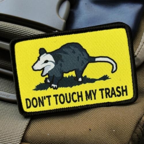 Waschbär-Aufnäher, niedliche Klettverschluss-Aufnäher, lustige Tier-Applikationen für Militärausrüstung, Rucksäcke, Trucker-Hüte, Lunch-Taschen, Westen, Jacken - Moral Patches (CUSTOM-0635) von Viusneun