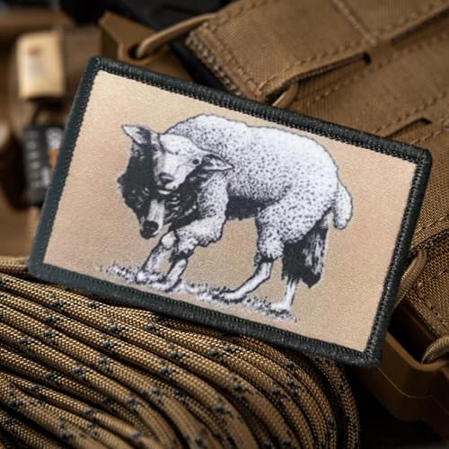 Wolf in Schafskleidung, lustiger Moral-Patch, taktischer Patch für Militärausrüstung, Rucksäcke, Operator-Baseballkappen, Plattenträger & Westen – Moral-Patches Wolf in Schafskleidung, lustiger Moral-Patch, taktischer Patch für Militärausrüstung, Rucksäcke, Operator-Baseballkappen, Plattenträger & Westen – Moral-Patches von Viusneun