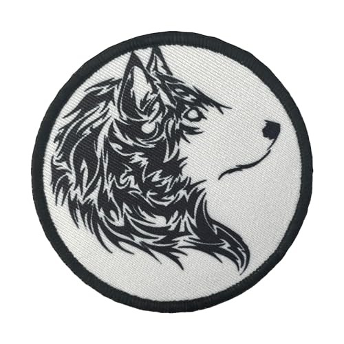 Wolfskopf Taktische Patches Mit Klett Tier Patch Militär Moral Abzeichen Aufnäher Drucken Mit Klettverschluss Für DIY Kleidung Taschen Weste Jacke Rucksäcke Wolfskopf Taktische Patches Mit Klett Tier Patch Militär Moral Abzeichen Aufnäher Drucken Mit Klettverschluss Für DIY Kleidung Taschen Weste Jacke Rucksäcke von Viusneun