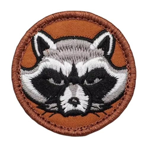 Wütender Waschbär Klett Patch Tier Stickerei Aufnäher Patches Tactical Morale Hook Loop Patches for DIY Kleidung Rucksack Gear Hat Backpack Jackets Wütender Waschbär Klett Patch Tier Stickerei Aufnäher Patches Tactical Morale Hook Loop Patches for DIY Kleidung Rucksack Gear Hat Backpack Jackets von Viusneun