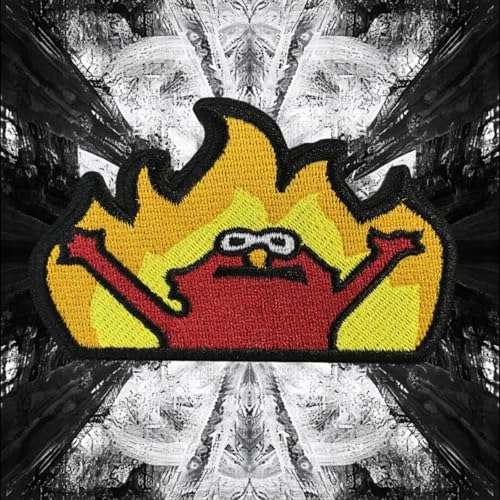 Yellow Hell Fire Funny Moral Patch - Taktischer Patch für Militärausrüstung, Rucksäcke, Operator Baseball Caps, Plattenträger & Westen - Morale Patches von Viusneun