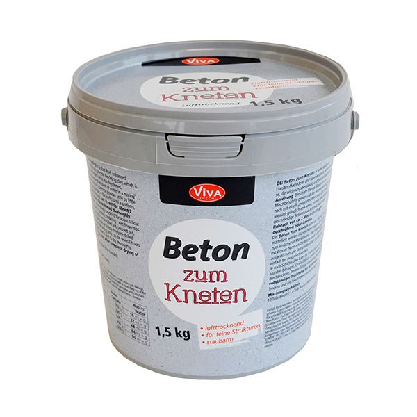 1,5kg Knet-Beton im Eimer 1,5kg Knet-Beton im Eimer von Viva Decor GmbH