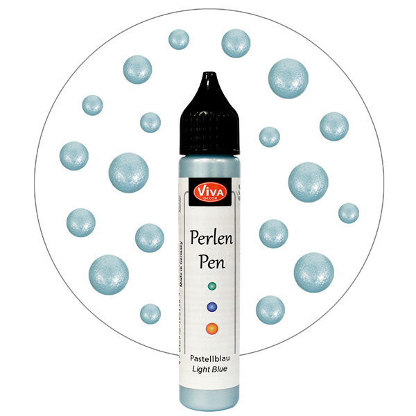 Perlen-Pen, Pastellblau, 28ml von Viva Decor GmbH