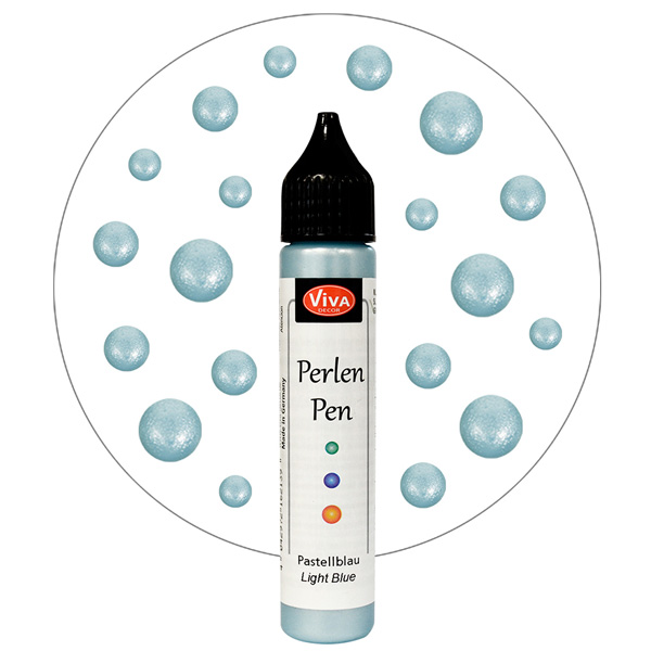 Perlen-Pen, Pastellblau, 28ml Perlen-Pen, Pastellblau, 28ml von Viva Decor GmbH