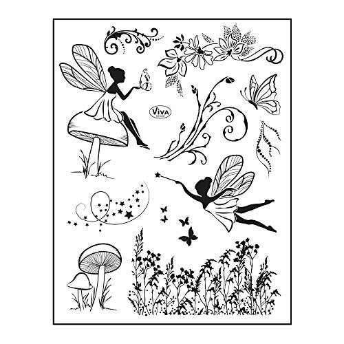 Silikonstempel "Elfen" Silikonstempel "Elfen" von Viva Decor