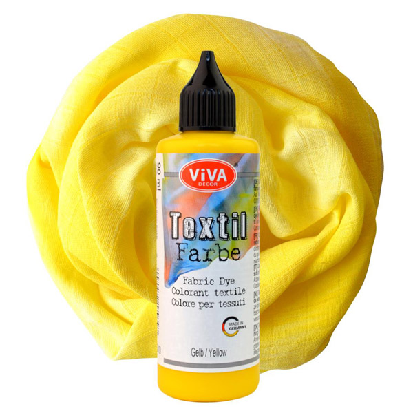 Stoffmalfarbe, verschiedene Farben, 90ml, für Natur- und Synthetikstoffe Stoffmalfarbe, verschiedene Farben, 90ml, für Natur- und Synthetikstoffe von Viva Decor