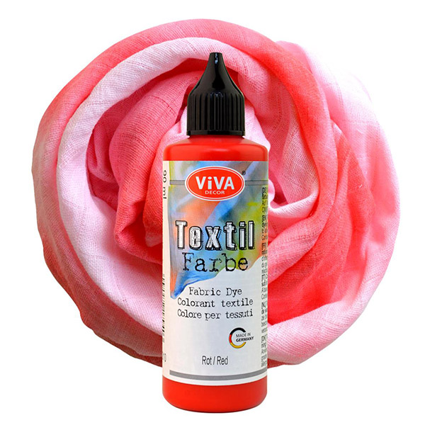 Stoffmalfarbe, verschiedene Farben, 90ml, für Natur- und Synthetikstoffe Stoffmalfarbe, verschiedene Farben, 90ml, für Natur- und Synthetikstoffe von Viva Decor
