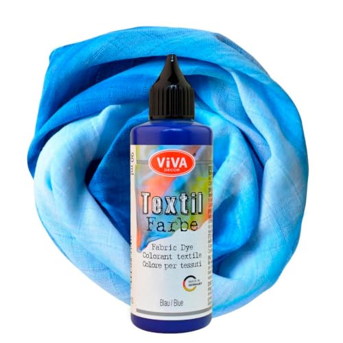 Viva Decor Textilfarbe 90 ml versch. Farbauswahl Blau von Viva Decor