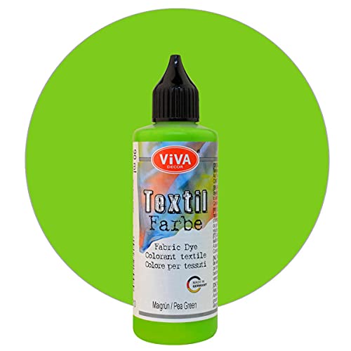 Viva Decor Textilfarbe 90 ml versch. Farbauswahl Maigrün von Viva Decor