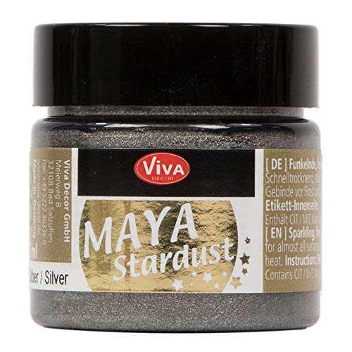 Viva Decor GmbH Farbe, Silber, 45 ml (1er Pack), 45 von Viva Decor GmbH