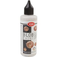 Viva Decor Blob Paint, 90 ml, Metallic/Glitter - Bronze-Glitter von Braun