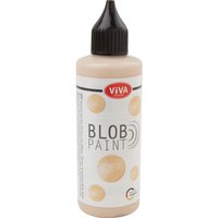 Viva Decor Blob Paint, 90 ml, Metallic/Glitter - Champagner-Metallic von Elfenbein