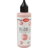 Viva Decor Blob Paint, 90 ml, Metallic/Glitter - Rosegold-Metallic von Pink