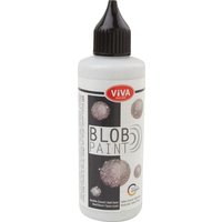 Viva Decor Blob Paint, 90 ml, Metallic/Glitter - Silber-Glitter von Viva Decor