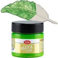 Viva Decor Maya Gold, 45ml - Apfelgrün von Grün