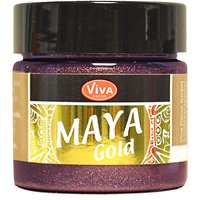 Viva Decor Maya Gold, 45ml - Bordeaux von Rot