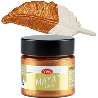 Viva Decor Maya Gold, 45ml - Orangegold von Orange