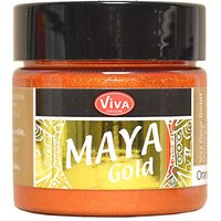 Viva Decor Maya Gold, 45ml - Orangegold von Orange