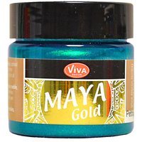 Viva Decor Maya Gold, 45ml - Petrol von Blau