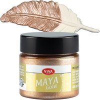 Viva Decor Maya Gold, 45ml - Roségold von Beige