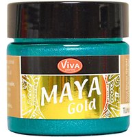 Viva Decor Maya Gold, 45ml - Türkis von Grün