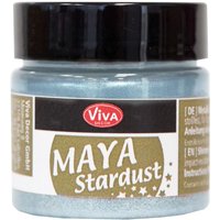 Viva Decor Maya Stardust - Eisblau von Blau