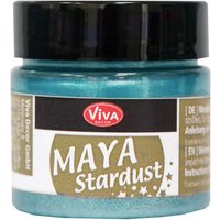 Viva Decor Maya Stardust - Türkis von Grün