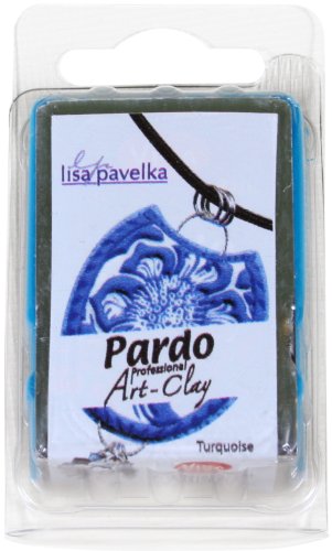 Viva Decor PARDO Art Clay - Cyan 56 g, Polymer Clay Modelliermasse ofenhärtend fest, formstabil, hohe Randschärfe, lange lagerstabil durch wiederverschließbare Box Viva Decor PARDO Art Clay - Cyan 56 g, Polymer Clay Modelliermasse ofenhärtend fest, formstabil, hohe Randschärfe, lange lagerstabil durch wiederverschließbare Box von Viva Decor