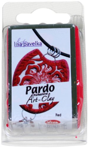 Viva Decor PARDO Art Clay - Rot 56 g, Polymer Clay Modelliermasse ofenhärtend fest, formstabil, hohe Randschärfe, lange lagerstabil durch wiederverschließbare Box Viva Decor PARDO Art Clay - Rot 56 g, Polymer Clay Modelliermasse ofenhärtend fest, formstabil, hohe Randschärfe, lange lagerstabil durch wiederverschließbare Box von Viva Decor