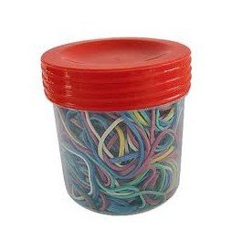 Gummiband, Dose 100 g, verschiedene Größen Gummiband, Dose 100 g, verschiedene Größen von Viva