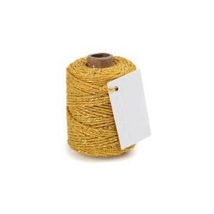 VIVANT cord cotton lurex twist 50mx2mm gelb kurkuma von Vivant