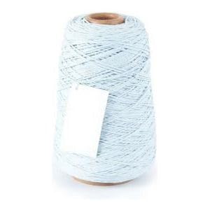 Vivant Kordel Cotton Cord 500m x 2mm, Naturliches Baumwollgarn Baumwollschnur Baumwollseil Kordel-Strickarbeiten Kettgarn Baumwollkordel DIY Handwerk Basteln Wandbehang Traumfänger Pflanzenhänger blau von Vivant