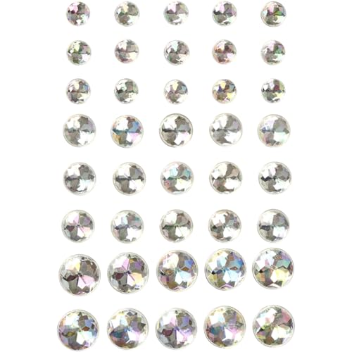 Strasssteine, Größe 6+8+10 mm, kristall, Skagen, 40sort. von Vivi Gade Design