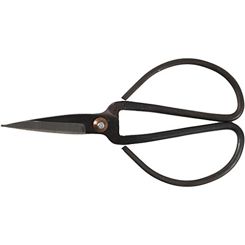 Vivi Gade Vintage - kleine Schere für Stoff, Verbandszeug und andere Materialien, Größe: Länge: 15 cm; B: 8 cm, schwarz, 1 Stück Vivi Gade Vintage - kleine Schere für Stoff, Verbandszeug und andere Materialien, Größe: Länge: 15 cm; B: 8 cm, schwarz, 1 Stück von Creativ